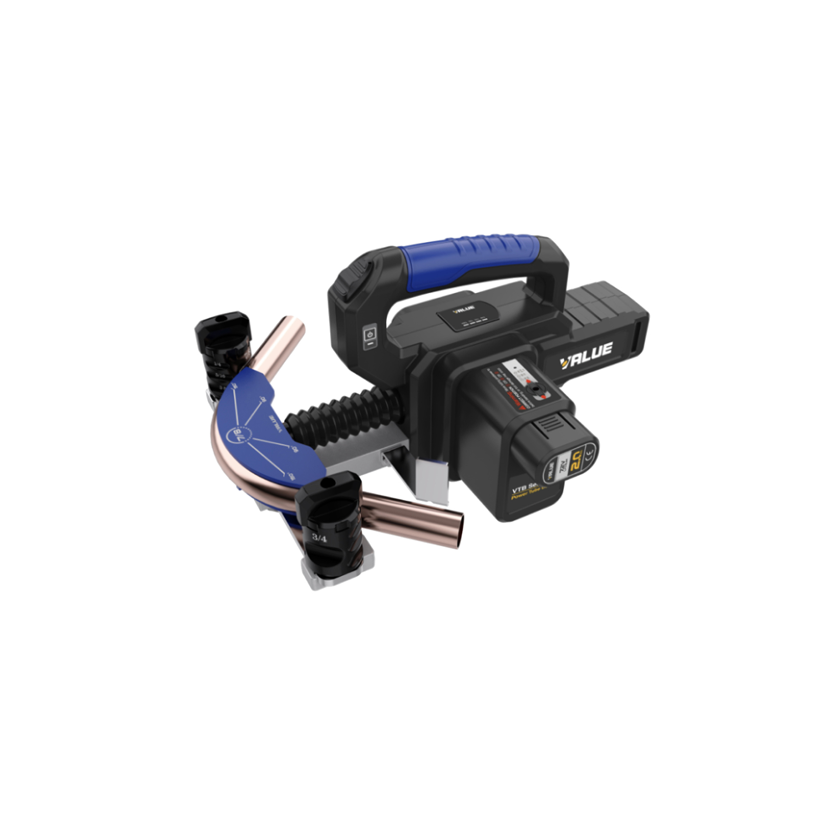 Piegatubi Curvatubi in Rame (HVACR) VTB-22L a batteria