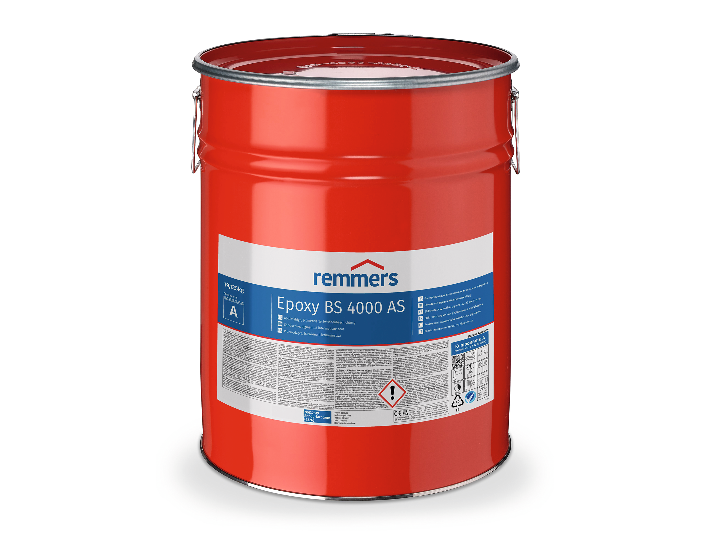 NEW! Epoxy BS 4000 AS: Fondo intermedio conduttivo pigmentato per pavimenti
