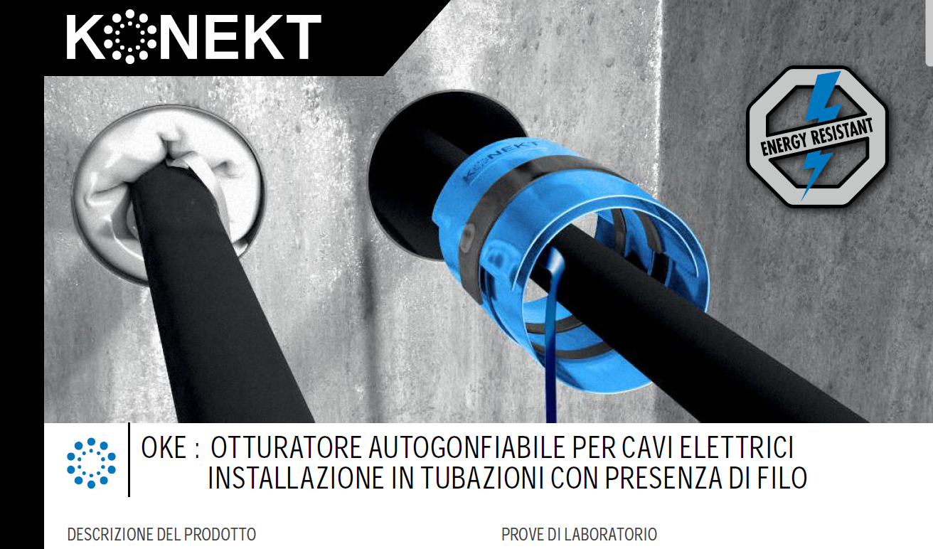 Sistemi di sigillatura OKT Konekt