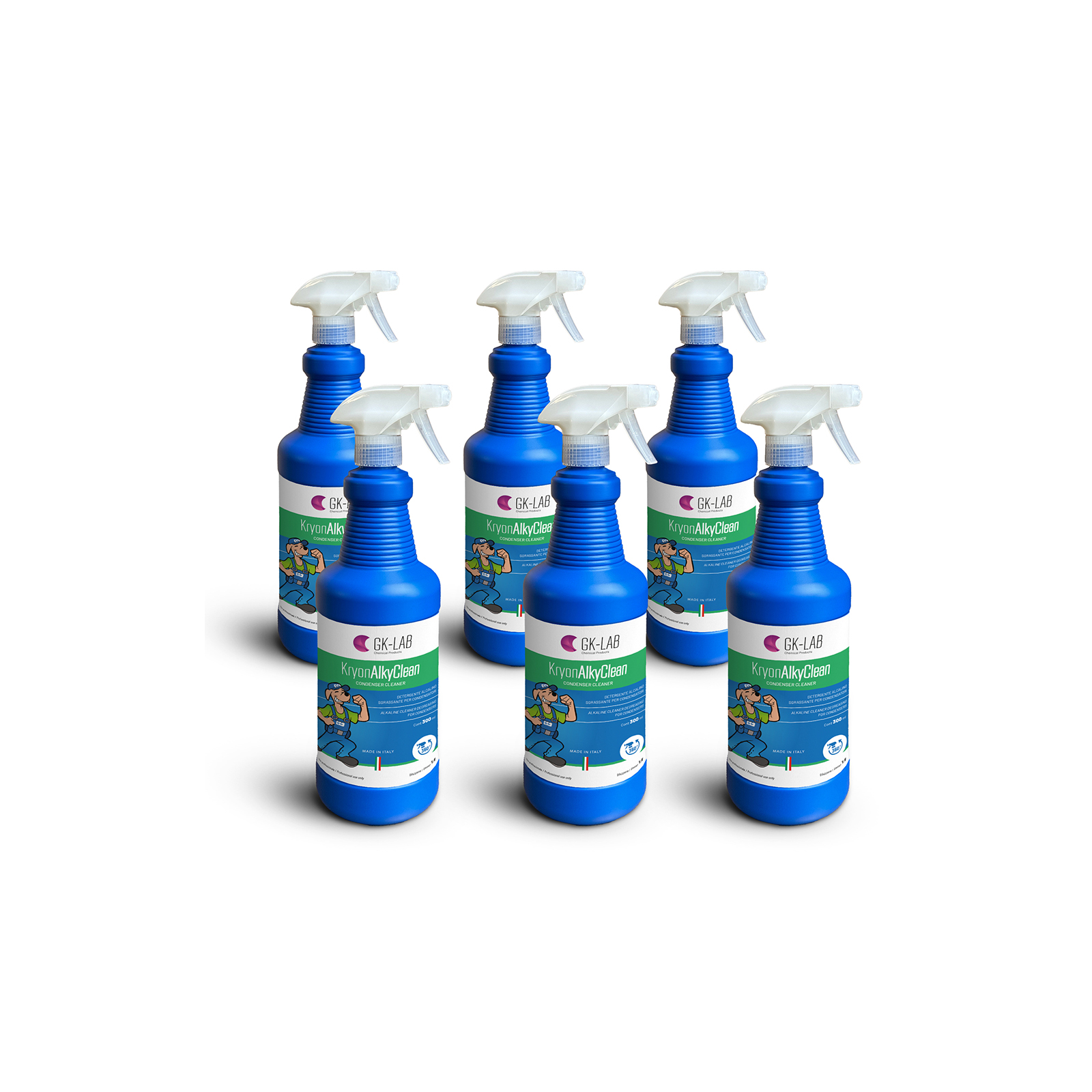 GK-Lab Kryon AlkyClean Pulitore Alcalino Spray per Condensatori
