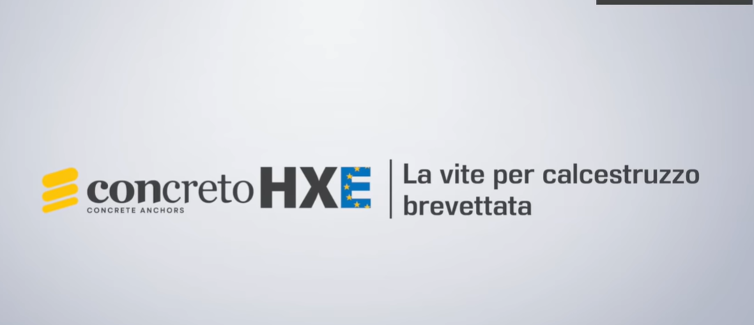 HXE-CONCRETO - La vite brevettata per il fissaggio diretto su calcestruzzo - certificata ETA-CE