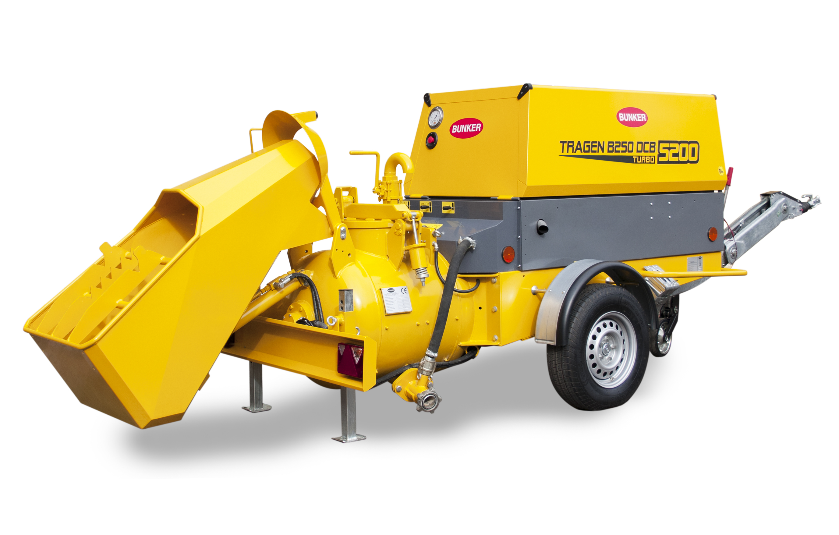 Tragen B250DC Trasportatrice per sottofondi completa di compressore