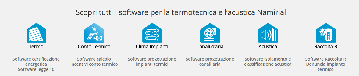 Software Termotecnica