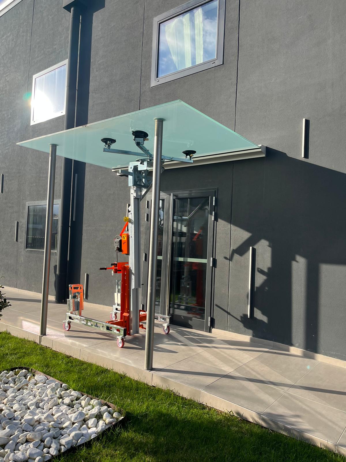 HW Sollevatori di materiali con kit ventose manuale per il vetro