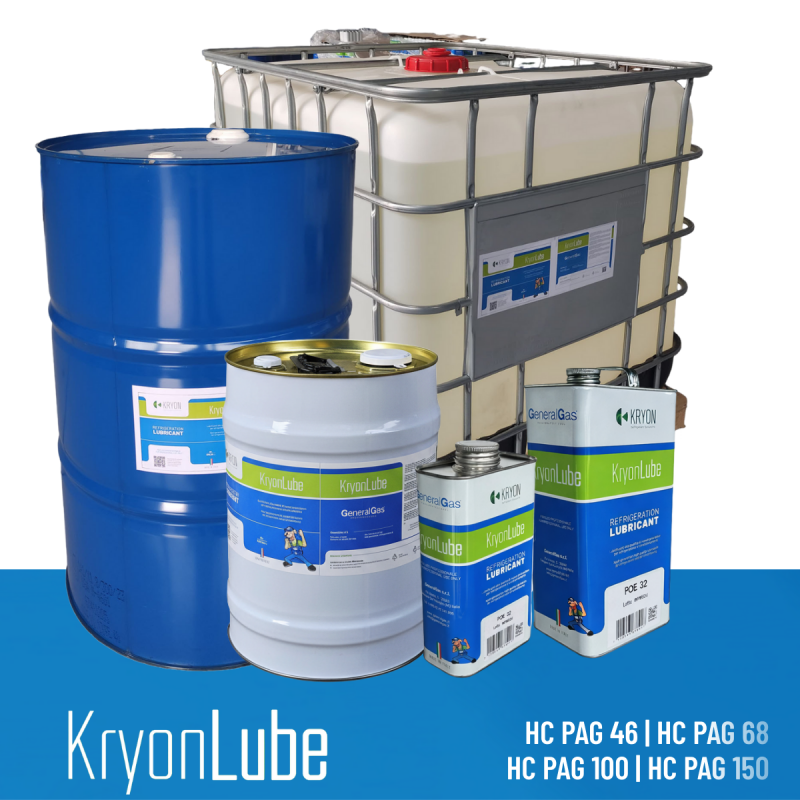 KryonLube Lubrificanti HC PAG per Idrocarburi R290 e R600a
