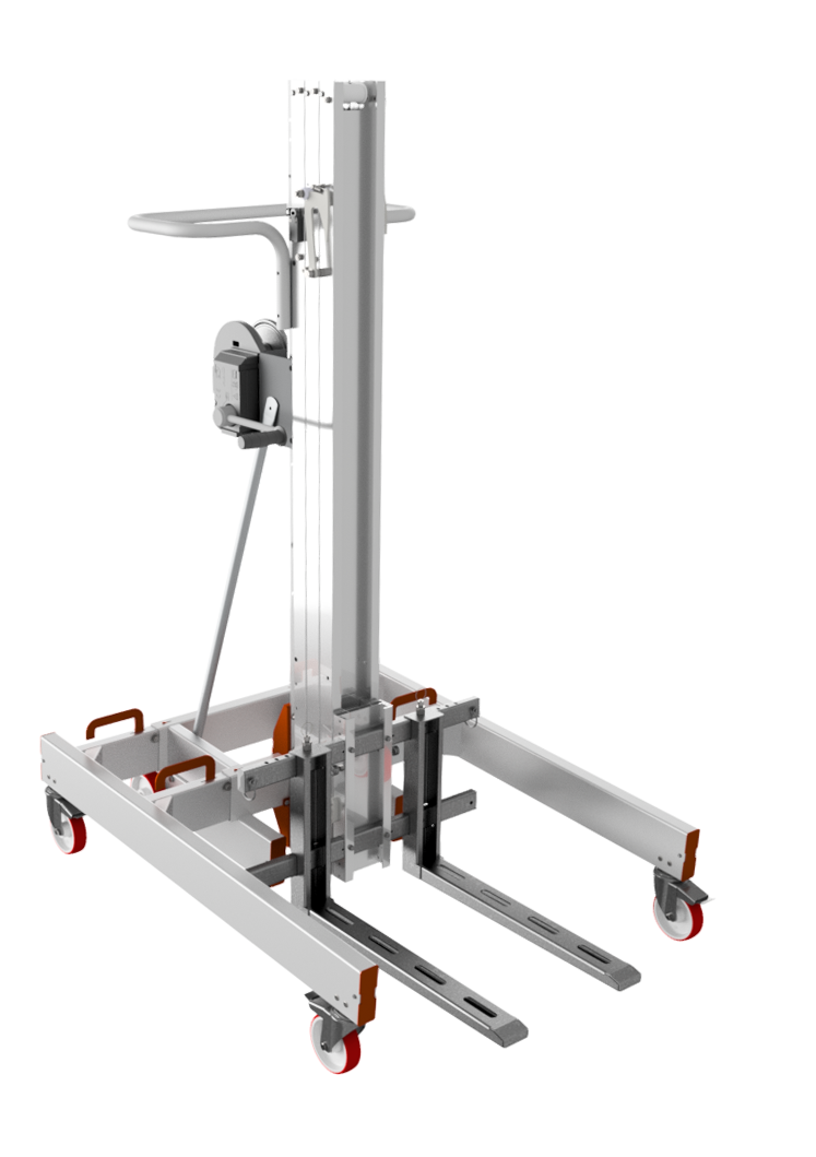 HW03.LIGHT Sollevatore di materiali leggero e richiudibile